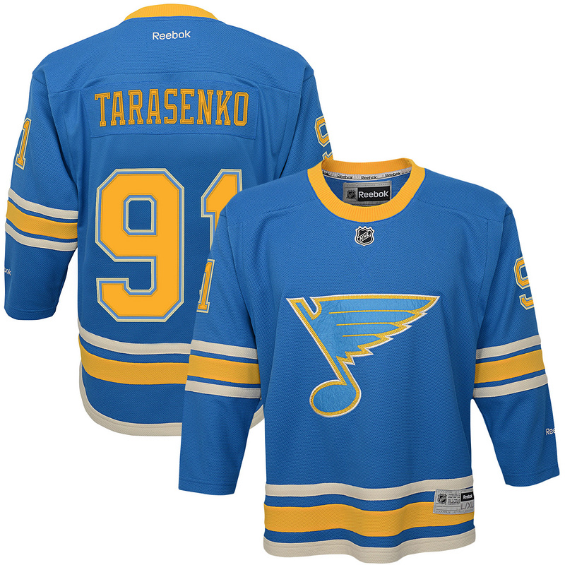 Youth St. Louis Blues #91 Vladimir Tarasenko Reebok 2017 Winter Classic Premier Jersey->->Youth Jersey